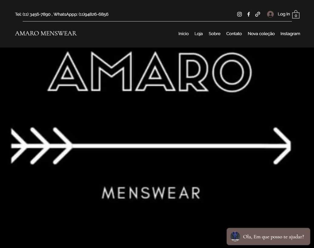 Logo da AMARO MENSWEAR