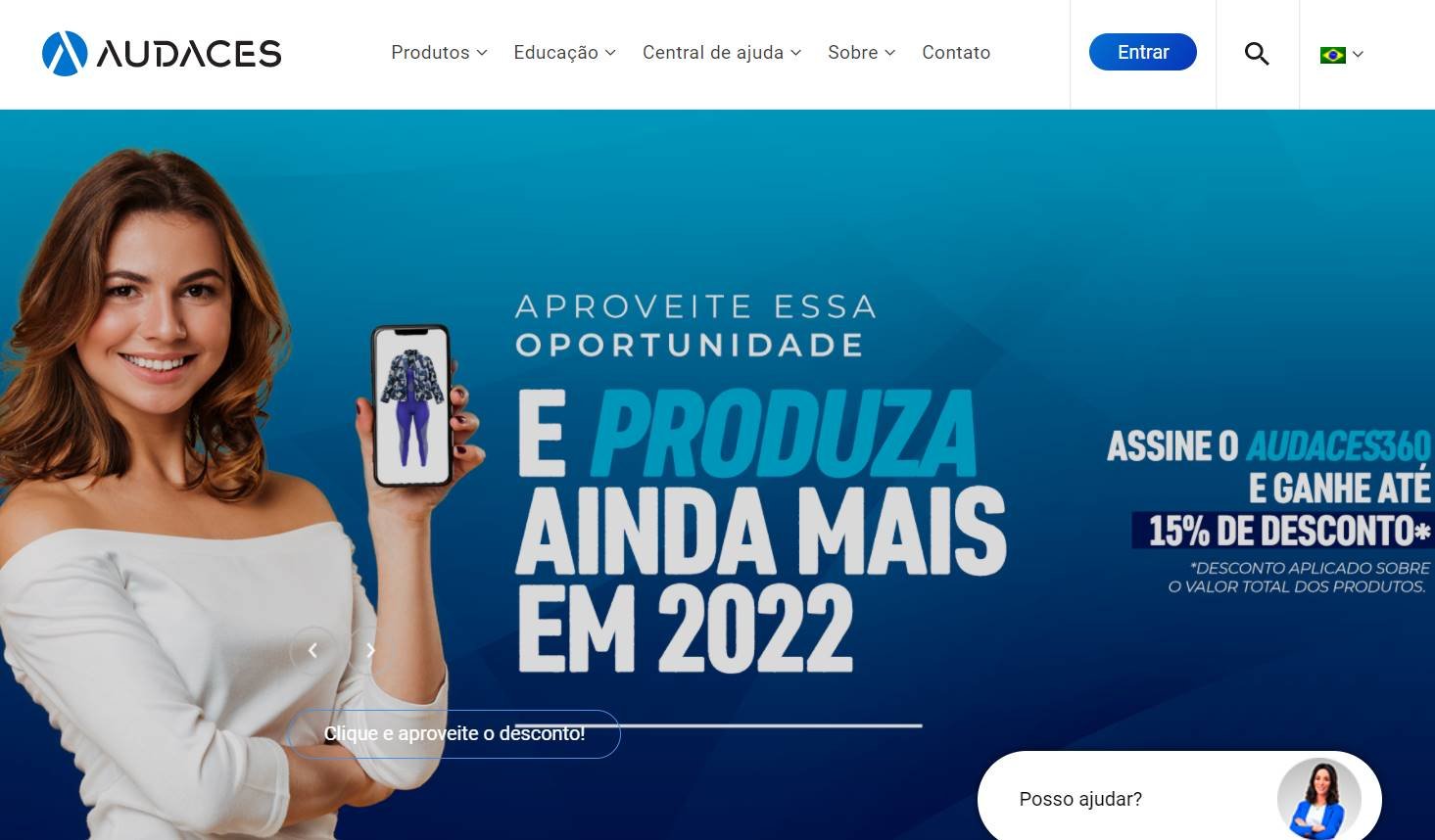 Logo da AUDACES - Showroom