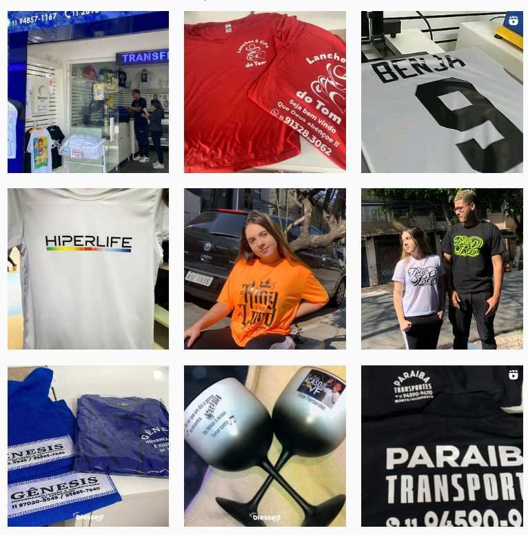 Logo da BLESSED PRINT