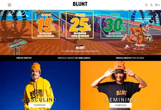 Logo da BLUNT BRASIL - Fábrica