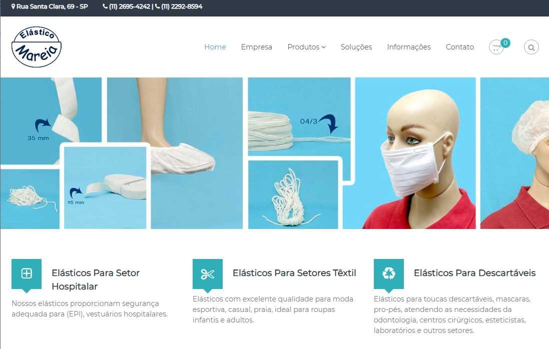 Logo da ELÁSTICO MAREIA