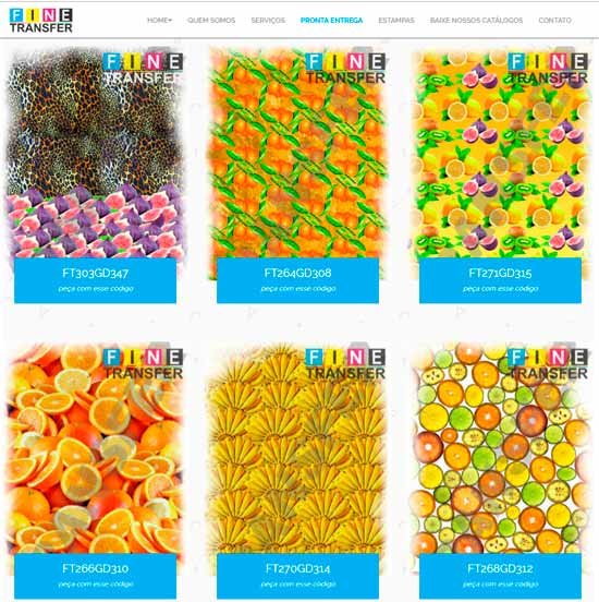 Logo da GRÁFICA FINE TRANSFER