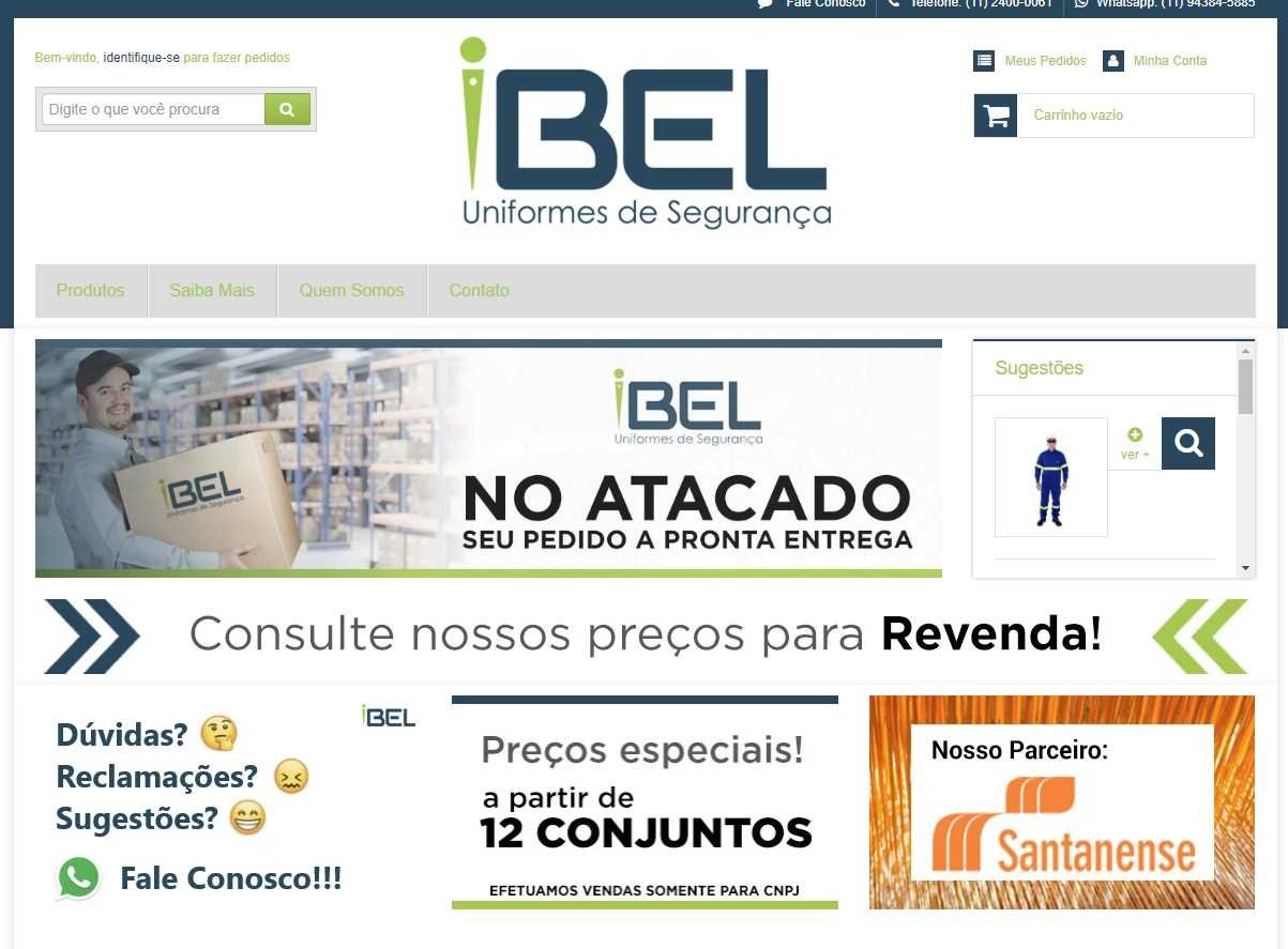 Logo da IBEL UNIFORMES