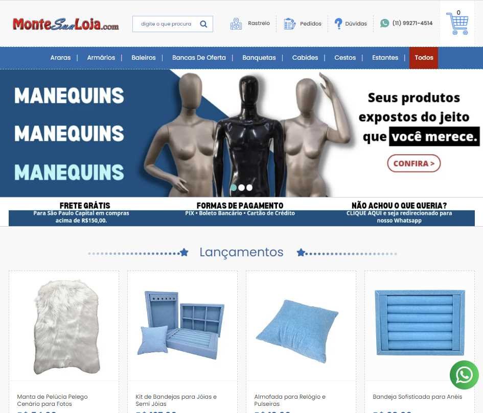 Logo da MONTE SUA LOJA