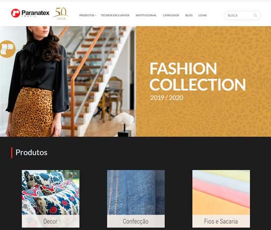 Logo da PARANATEX TÊXTIL