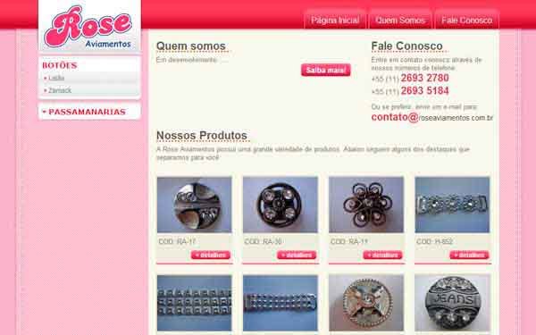 Logo da ROSE AVIAMENTOS