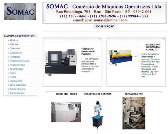 Logo da SOMAC MÁQUINAS