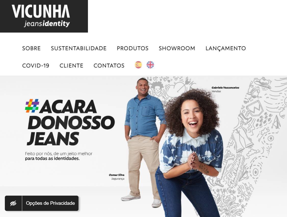 Logo da VICUNHA - Showroom